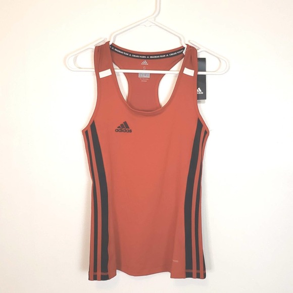 adidasClimacool Red-black Tank size Small - Picture 1 of 7